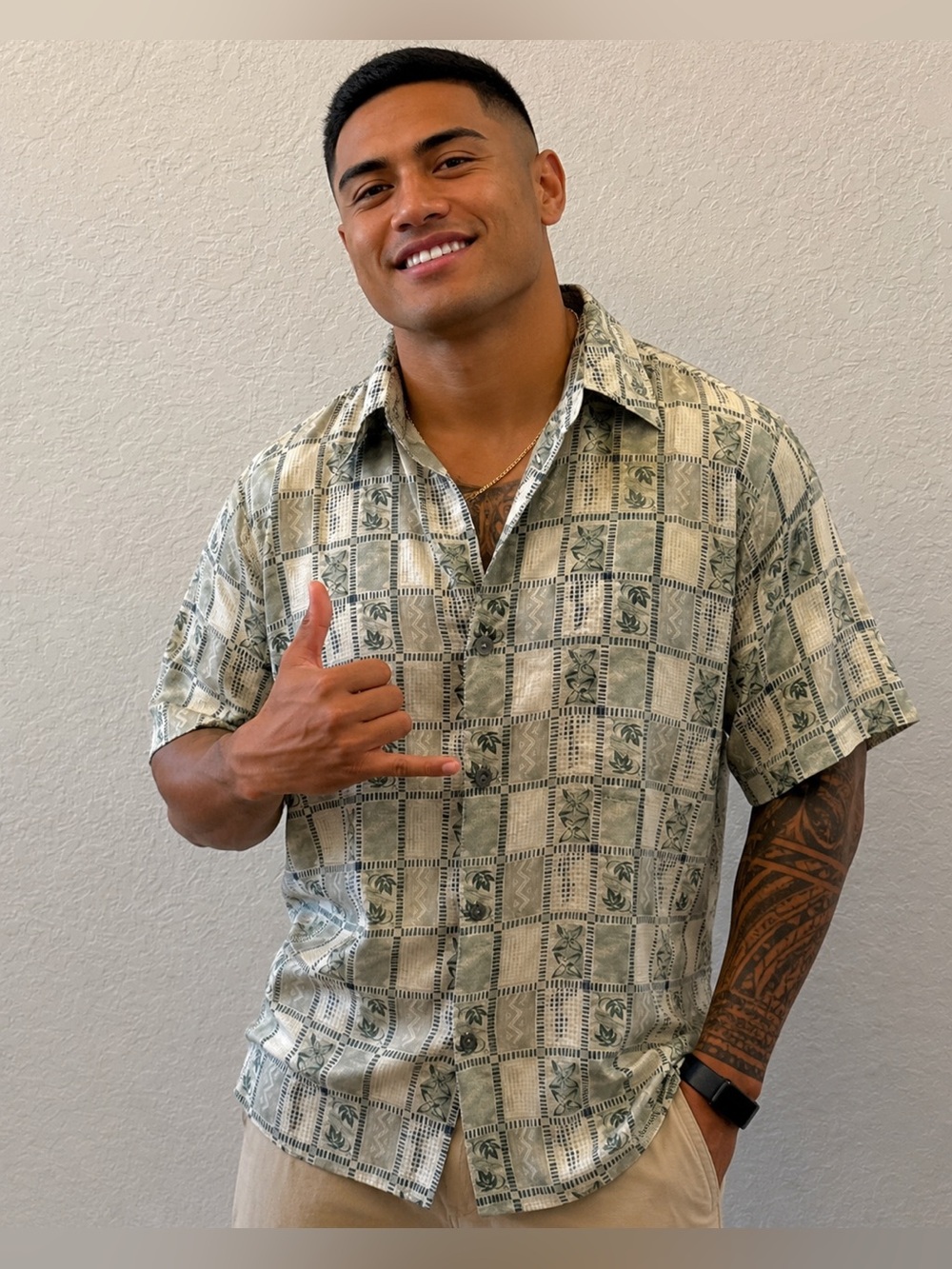 Summa Silk Hawaiian Aloha Shirt
